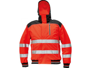 Knoxfield pilot HV zimní bunda červená