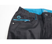 FLORET H6302 Dámské kalhoty černé/modré-5