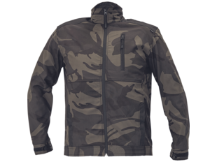 Softshell bunda CRAMBE camouflage