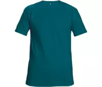 TEESTA Tričko barevné 4XL-petrolejová