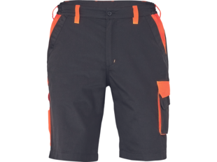 MAX VIVO šortky černá-oranžová