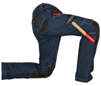 BNN ICARUS Jeans blue kalhoty do pasu-1