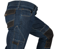 BNN ICARUS Jeans blue kalhoty do pasu-7