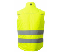 PAYPER TASK HiVis zateplená vesta Žlutá/NAVY-1