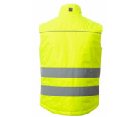 PAYPER TASK HiVis zateplená vesta Žlutá/zelená-1