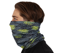 KAIROS NECKWARMER grey/green multifunkční šátek-1