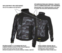 CAMOS JACKET BLACK/GREY softshell.bunda maskáč-6