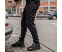 ANESI TROUSERS BLACK tepláky černé-5