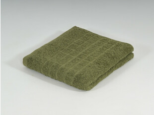 Ručník froté SOFT 50x100 cm 400g OLIVE GREEN