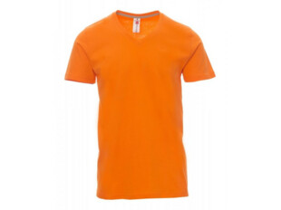 PAYPER V-NECK pánské triko 150 barva oranžová