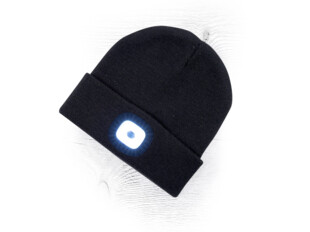 ARDON BOAST zimní čepice s LED svítilnou černá