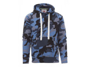 PAYPER ATLANTA+ mikina maskáč camouflage blue