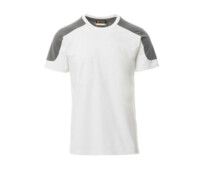 PAYPER CORPORATE dvoubarevné triko 160g-bílé/šedé