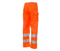 PAYPER RIVER-PANTS HV nepromokavé kalhoty oranžové-2
