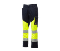 PAYPER WORKING HiVis kalhoty pas 250 žlutá/navy-1