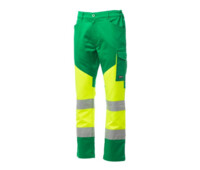 PAYPER WORKING HiVis kalhoty pas 250 žlutá/zelená-1