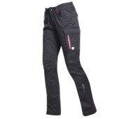 FLORET H6301 Dámské kalhoty černé/růžové-1