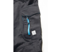 FLORET H6302 Dámské kalhoty černé/modré-4