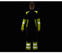 BNN REFLECTOS Jacket black/yellow softshell bunda-7