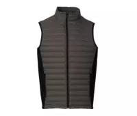 PAYPER SUBWAY pánská zateplená vesta-kouřová