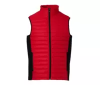 PAYPER SUBWAY pánská zateplená vesta-červená