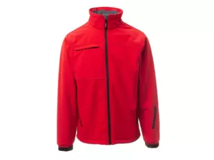 PAYPER ALASKA softshellová bunda-červená