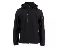 PAYPER CREEK 2IN1 softshellová bunda-černá