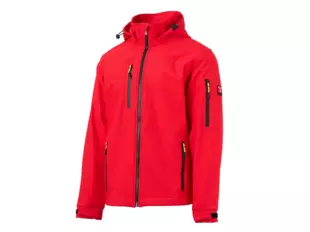 PAYPER CREEK L.I.T.lehká softshell bunda-červená