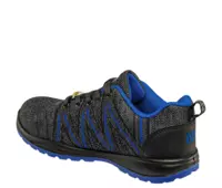 BNN KNITTER S1 ESD Blue Low POLOBOT. textil Modrá-4