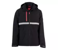 PAYPER WISE LITE PAD lehká softshell bunda-černá