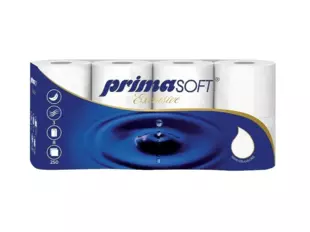 Toal. papír PrimaSoft Exclusive, 3-vrstvý, 8 ks