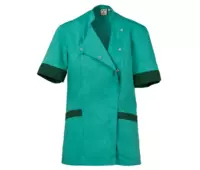 PAYPER AMBER MESH LADY dámský plášť, krátký rukáv-smaragd-3