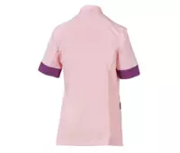 PAYPER AMBER MESH LADY dámský plášť, krátký rukáv-růžová-1