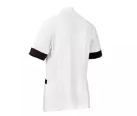 PAYPER AMBER MESH LADY dámský plášť, krátký rukáv-bílá-1