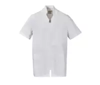 PAYPER VANILLA Pánský plášť s krátkým rukávem-bílá