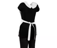 PAYPER ROSE LADY Dám. krátká zástěra s náprsenkou-bílá-2