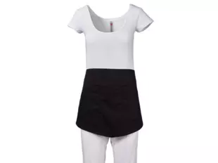 PAYPER IRIS LADY Dámská krátká zástěra-černá