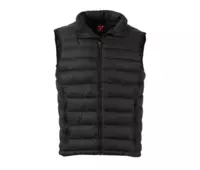 PAYPER CITY zateplená vesta-černá