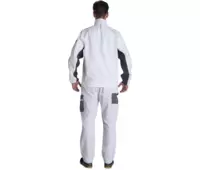 MAX ECO STRETCH softshell bunda bílá-5