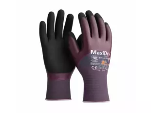 ATG MaxiDry Elite 64-225 máčené rukavice fialové