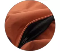 STIRLING STRETCH šortky cihlová-2