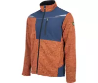 STIRLING STRETCH pletený svetr mikina cihlová-1