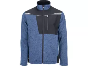 STIRLING STRETCH pletený svetr mikina modrá