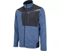 STIRLING STRETCH pletený svetr mikina modrá-1