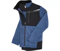 STIRLING STRETCH pletený svetr mikina modrá-3