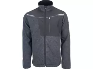 STIRLING STRETCH pletený svetr mikina černá