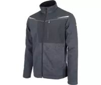 STIRLING STRETCH pletený svetr mikina černá-1