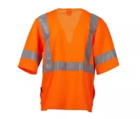 PAYPER EXO MESH reflex vesta s krátkým rukávem oranžová-1