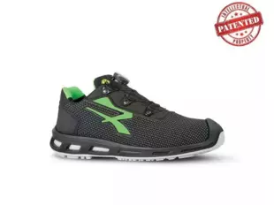 U-POWER MONSTER BOA ESD S3S CI FO SR polobotka černá