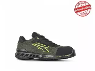 U-POWER ROBIN ESD S1PS FO SR polobotka černá/zelená